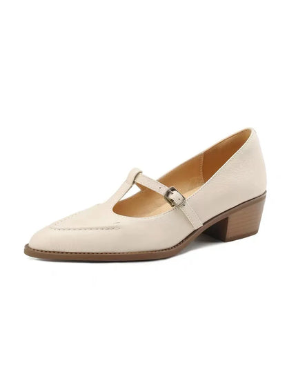Ingebjørg | Dame Mary Jane Loafers med Spænde - Image 5