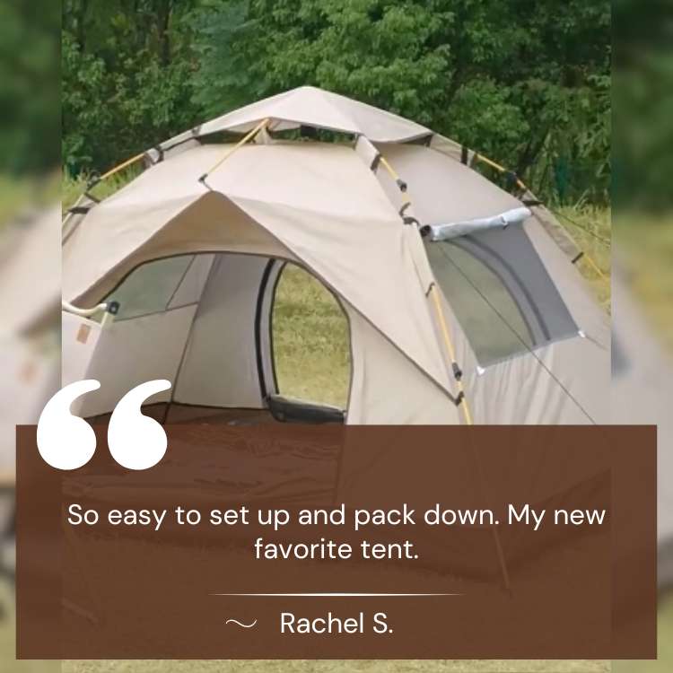 Instant Pop-Up Camping Telt til Udendørs Eventyr