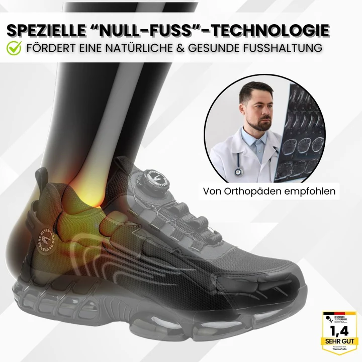 IronFlex - Ergonomisk og Smertelindrende Sikkerhedssko