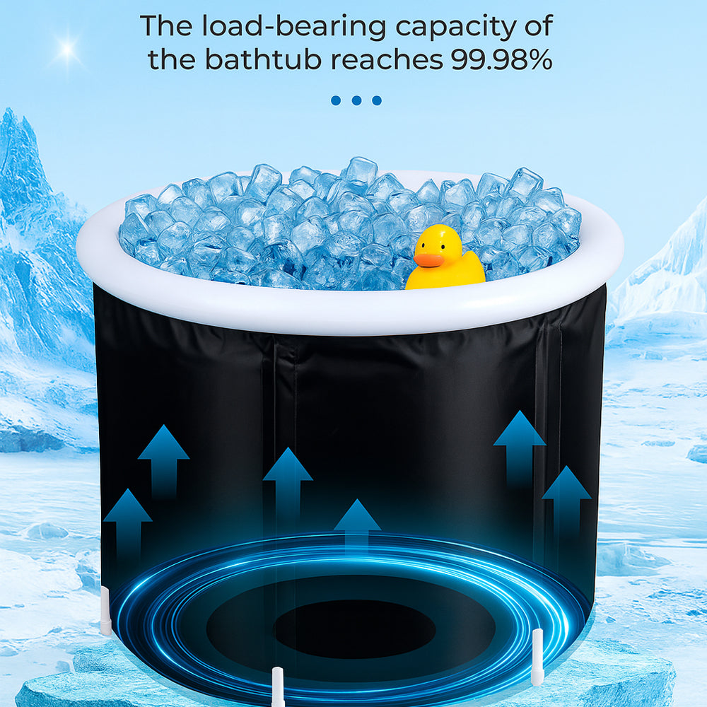 Isbad - Polar Recovery Deluxe Ø 80 cm med termisk låg