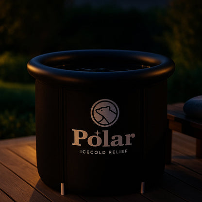 Isbad - Polar Recovery Deluxe Ø 80 cm med termisk låg