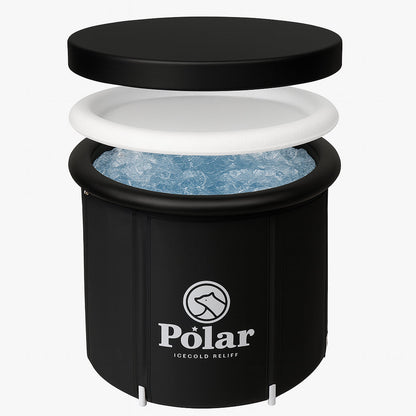 Isbad - Polar Recovery Deluxe Ø 80 cm med termisk låg