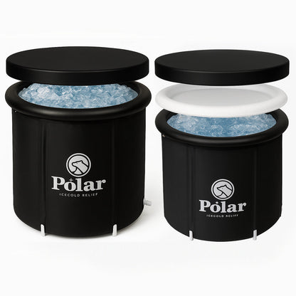 Isbad - Polar Recovery Deluxe Ø 80 cm med termisk låg