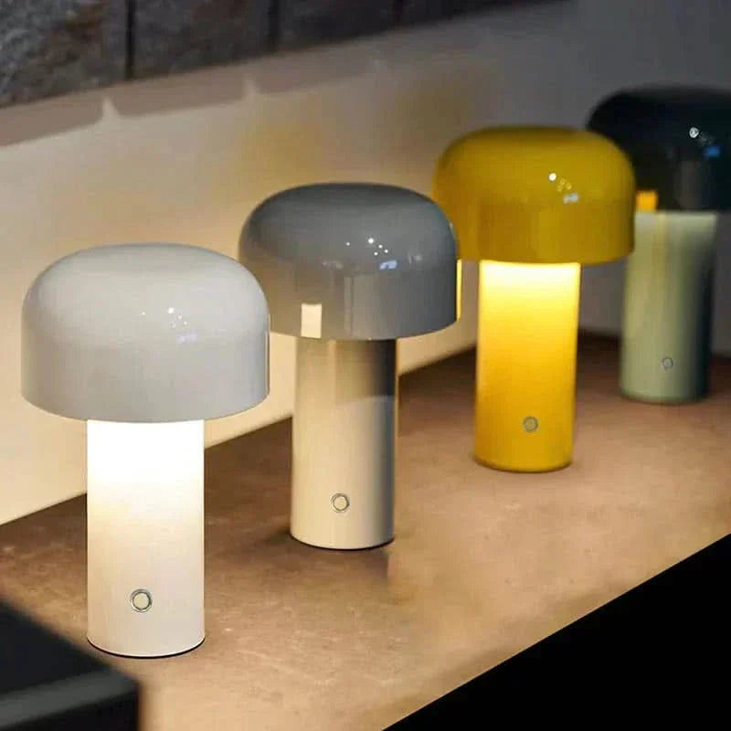Italiensk Svamp Dæmpbar Trådløs LED Bordlampe