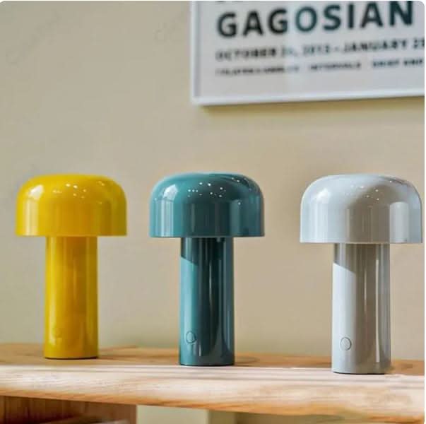 Italiensk Svamp Dæmpbar Trådløs LED Bordlampe