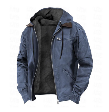 Karim | Veste zippée à capuche pour homme - Image 3