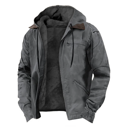 Karim | Veste zippée à capuche pour homme - Image 4