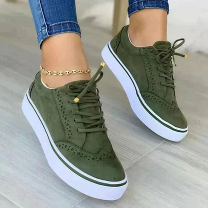 Image of Jensine | Dame Snøresko Platform Sneakers