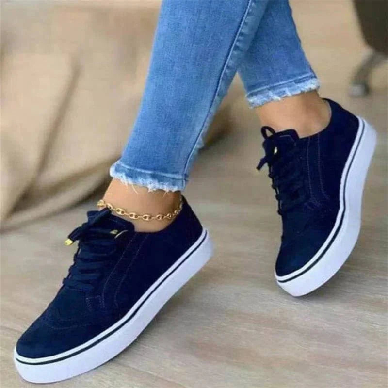Image of Jensine | Dame Snøresko Platform Sneakers
