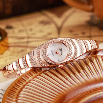 Jewelance™ Elegant Ur: Elegant Moderne Dameur med Gaveæske