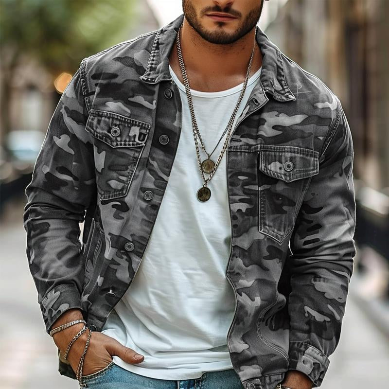 Julio | Veste à Manches Longues Camouflage Homme - Image 7