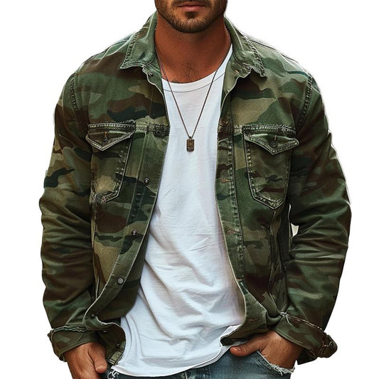 Julio | Veste à Manches Longues Camouflage Homme - Image 1