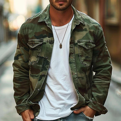 Julio | Veste à Manches Longues Camouflage Homme - Image 6