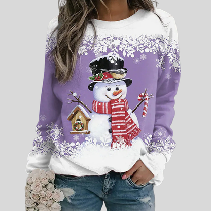 Julesweatshirt til kvinder