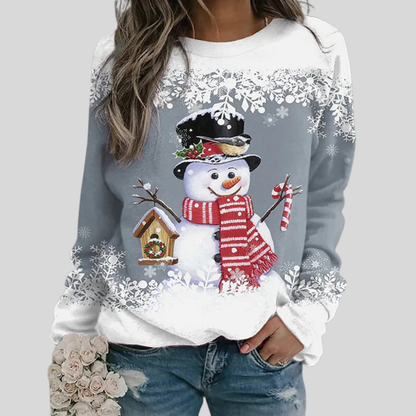 Julesweatshirt til kvinder