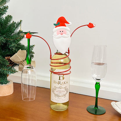 Julevinflaskeholder i moderne design