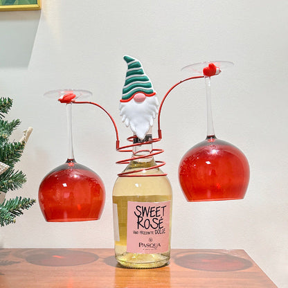 Julevinflaskeholder i moderne design