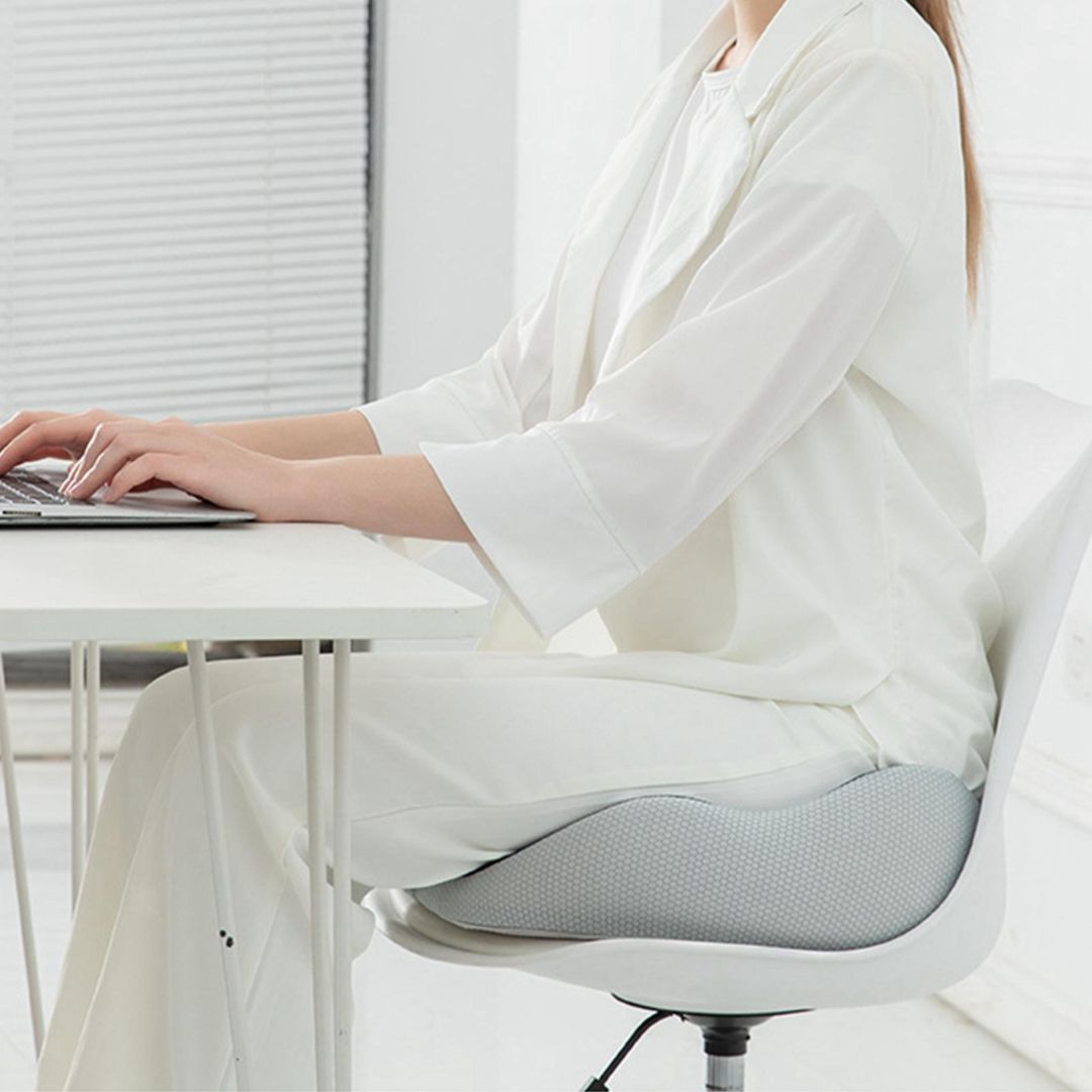 Justerbar Hukommelsesskums Siddeben Lindringspude - Ergonomisk Komfort
