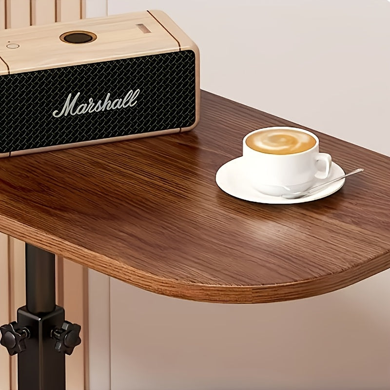 Justerbart Sidebord med Rektangulært Top – Moderne Metalramme – Justerbar Højde – Pladsbesparende Design