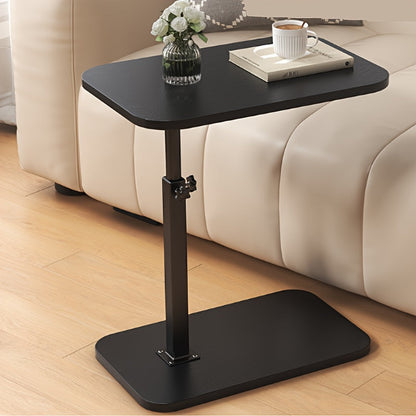 Justerbart Sidebord med Rektangulært Top – Moderne Metalramme – Justerbar Højde – Pladsbesparende Design