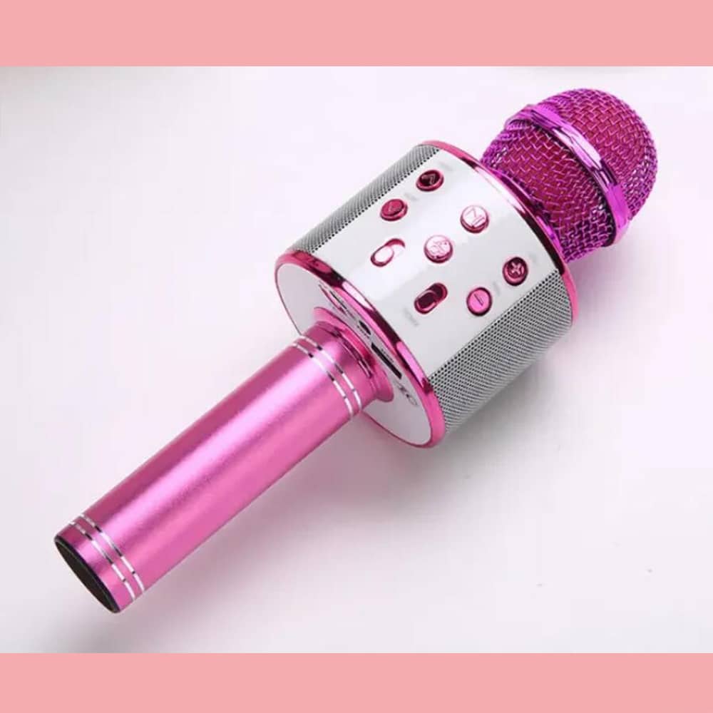 Karaoke Mikrofon med Bluetooth & Højttaler