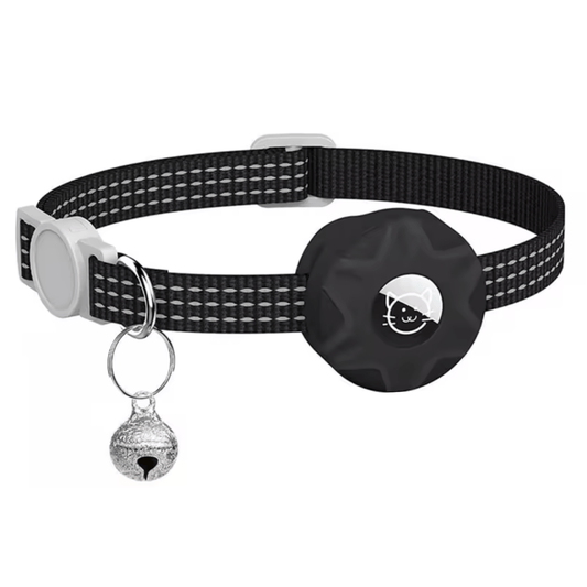 Kattekæde med Bluetooth-tracker og reflekterende design for øget sikkerhed