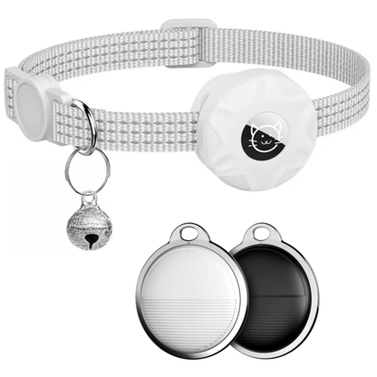 Kattekæde med Bluetooth-tracker og reflekterende design for øget sikkerhed