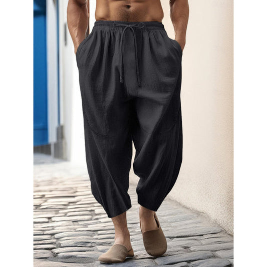 Benoît | Pantalon d'été en lin pour hommes - Confortable et respirant - Image 2