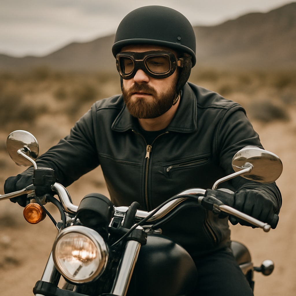 Klassiske Pilot Biker Goggles