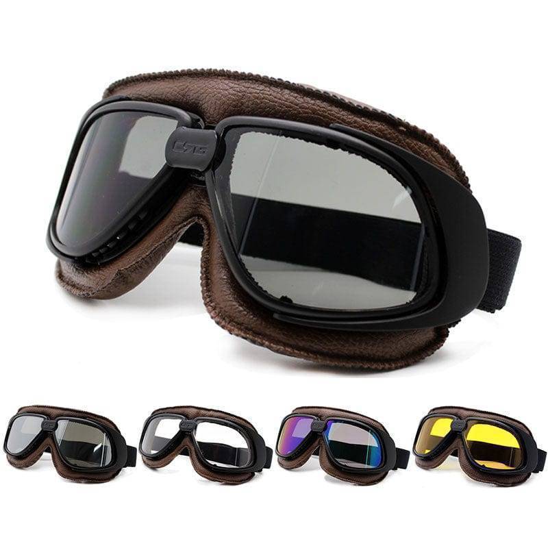 Klassiske Pilot Biker Goggles