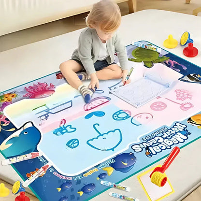 Kletshuts™ WaterCanvas: Genanvendeligt Vand Doodle Lærred Sæt til Børn