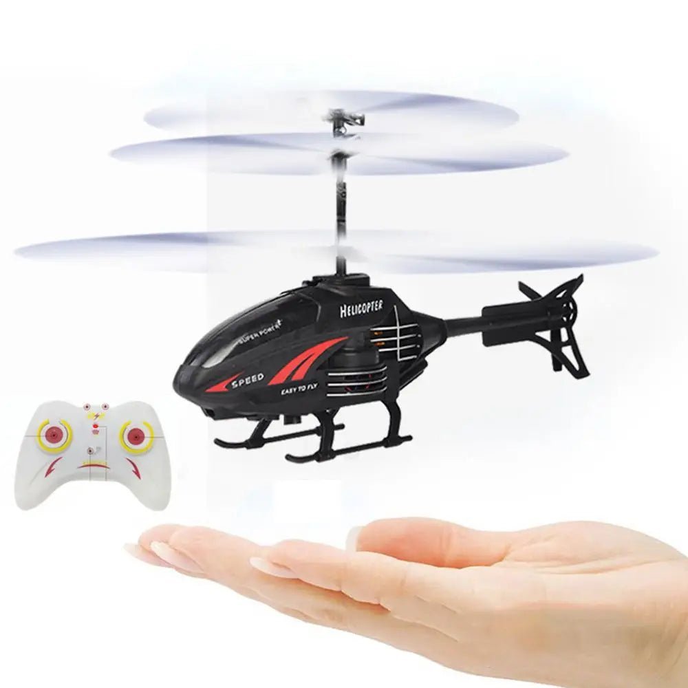 Kompakt Mini Helikopter til Børn med Nem Betjening og Stabilisering – Perfekt Gave til Unge Piloter