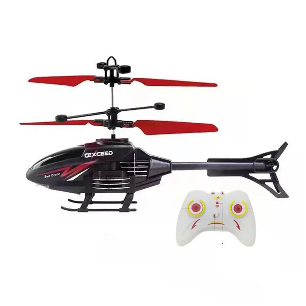 Kompakt Mini Helikopter til Børn med Nem Betjening og Stabilisering – Perfekt Gave til Unge Piloter