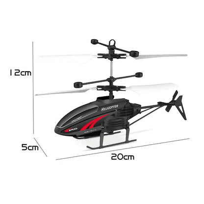 Kompakt Mini Helikopter til Børn med Nem Betjening og Stabilisering – Perfekt Gave til Unge Piloter