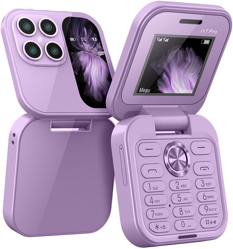 Kompakt Mini Telefon – Funktionel Enhed med Dual SIM og HD Kamera til Minimalister – Ideel som en Stilfuld og Let Backup Telefon