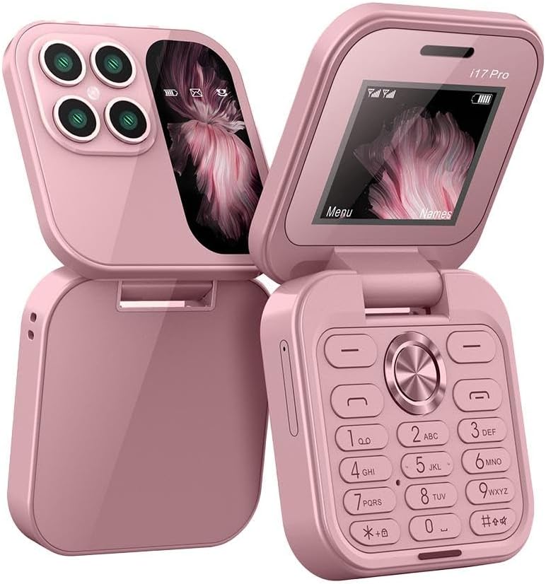 Kompakt Mini Telefon – Funktionel Enhed med Dual SIM og HD Kamera til Minimalister – Ideel som en Stilfuld og Let Backup Telefon