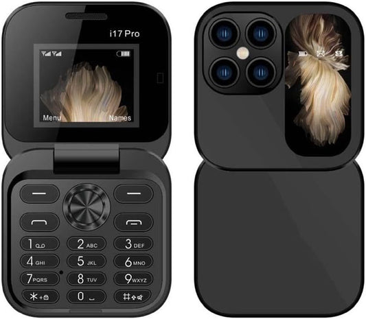 Kompakt Mini Telefon – Funktionel Enhed med Dual SIM og HD Kamera til Minimalister – Ideel som en Stilfuld og Let Backup Telefon