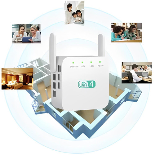 Kraftfuld Langdistance WiFi Repeater til Hjemmet