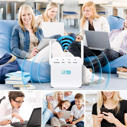 Kraftfuld Langdistance WiFi Repeater til Hjemmet