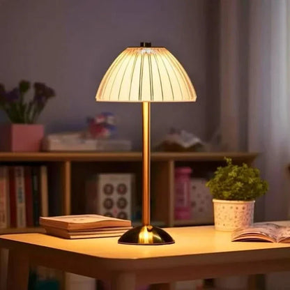 Krystal Genopladelig LED Trådløs Bordlampe