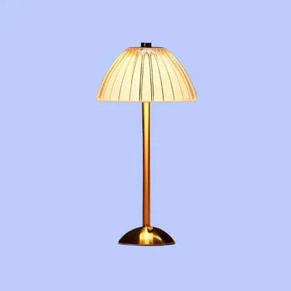 Krystal Genopladelig LED Trådløs Bordlampe