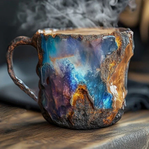 Krystal Kaffe Kop 180ml – Elegant Kvarts Design Stilfuld Drikkekop