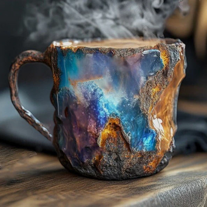 Krystal Kaffe Kop 180ml – Elegant Kvarts Design Stilfuld Drikkekop