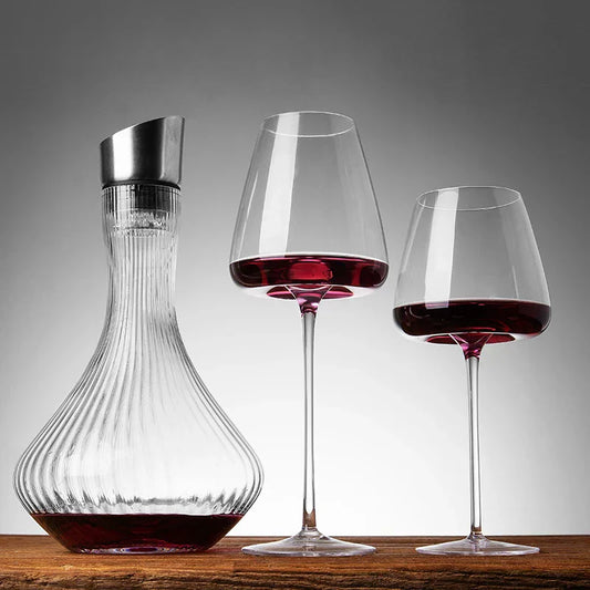 Krystal Vinglas | LuxeSip | Håndlavet Elegance
