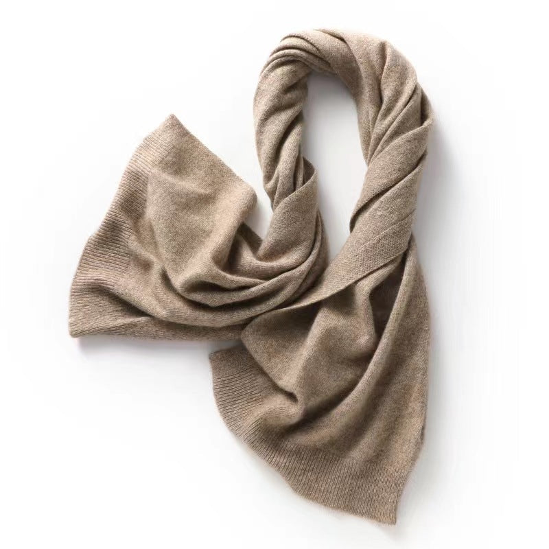 Kvinders Elegant Varm Blød Strikket Sjæl Wrap