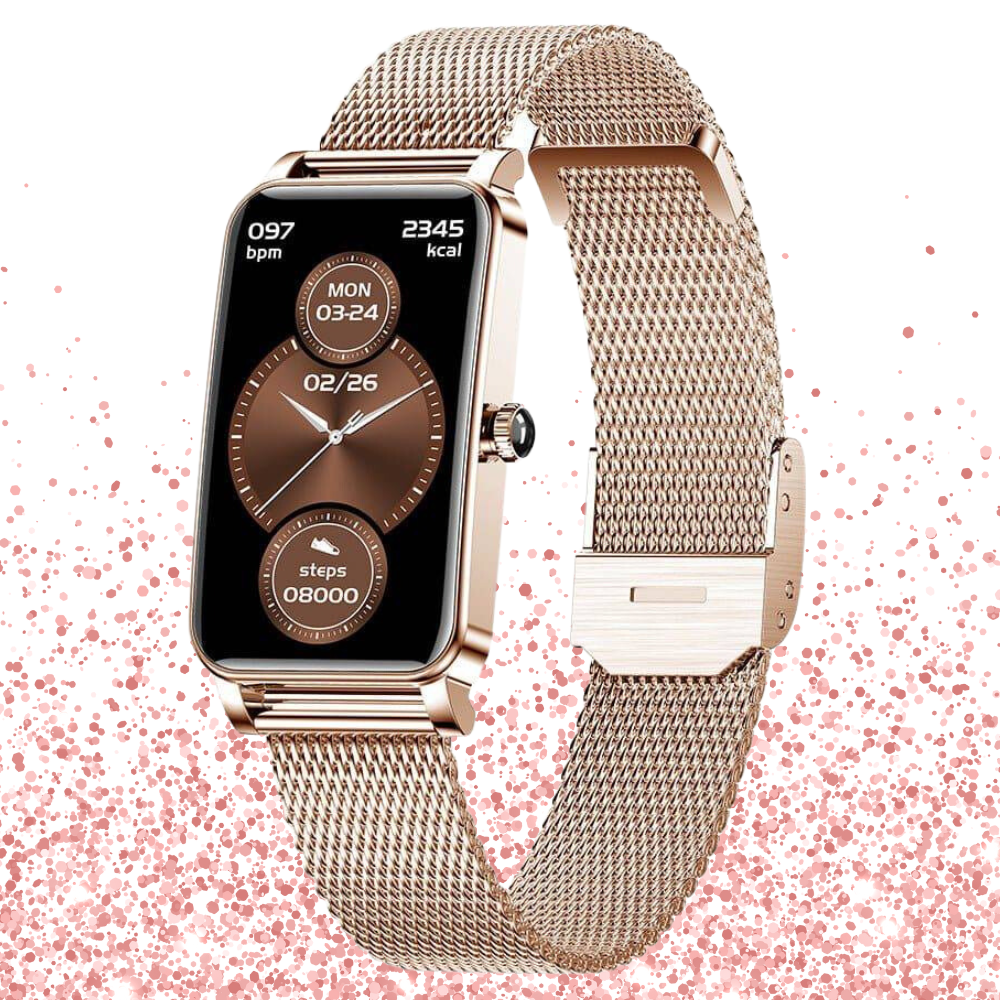 Kvinders Smartwatch med Fitness Tracking & Notifikationer