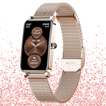 Kvinders Smartwatch med Fitness Tracking & Notifikationer