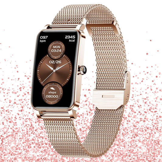 Kvinders Smartwatch med Fitness Tracking & Notifikationer