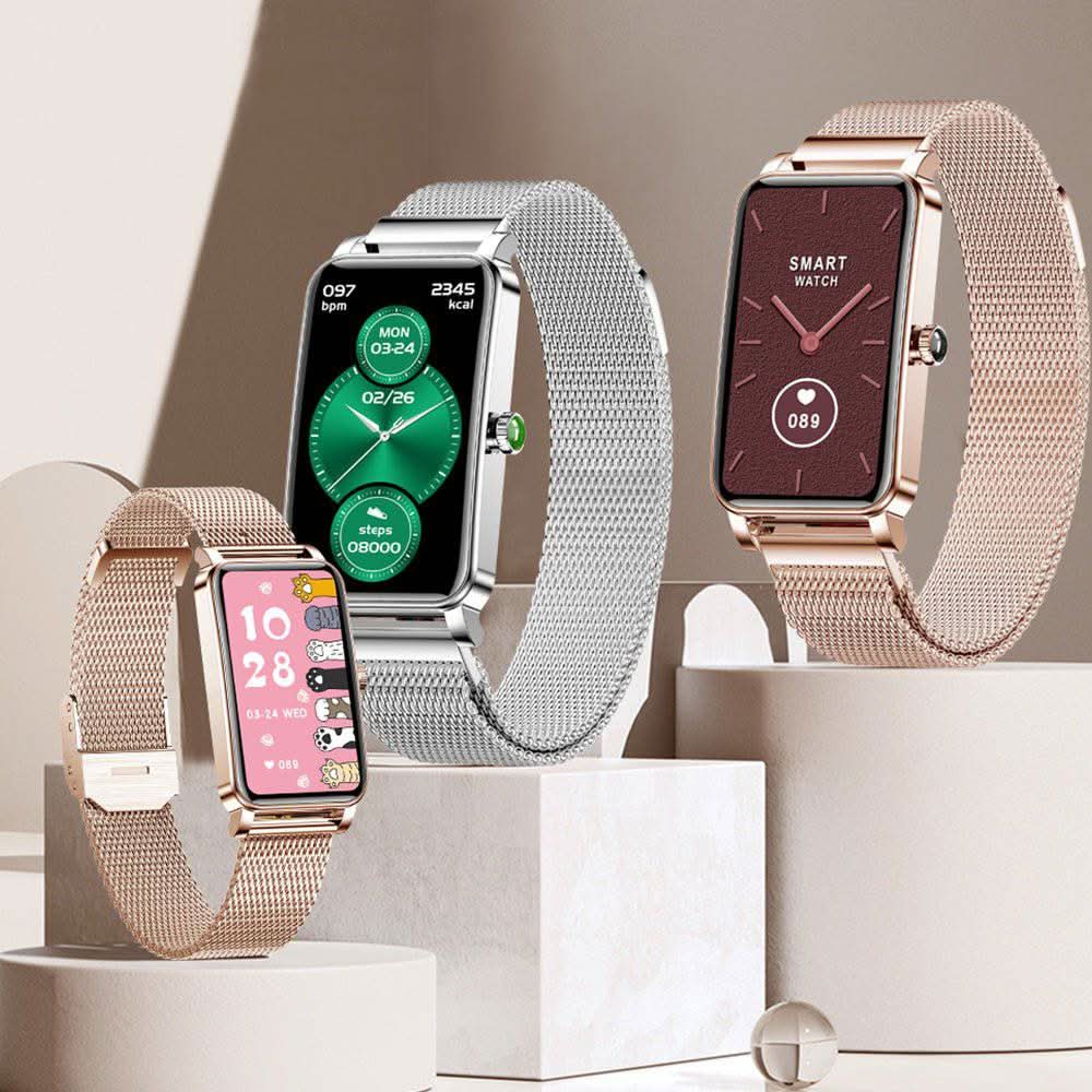 Kvinders Smartwatch med Fitness Tracking & Notifikationer