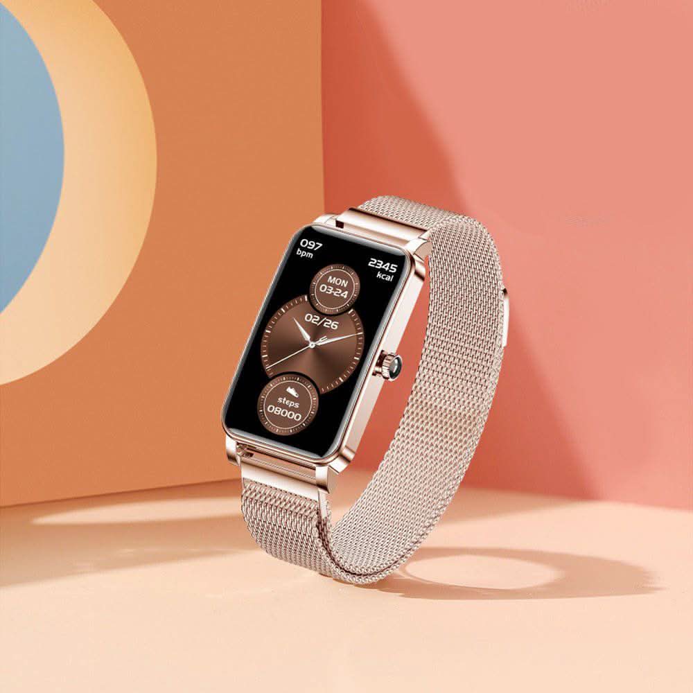 Kvinders Smartwatch med Fitness Tracking & Notifikationer